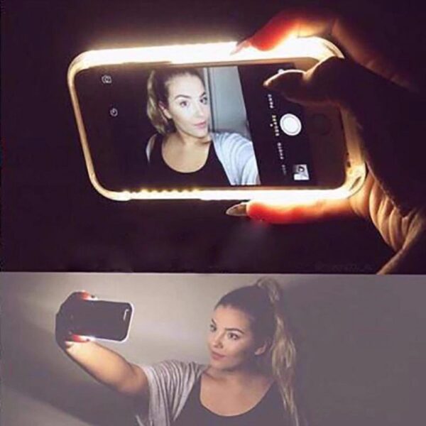 Glowing Selfie iPhone Case